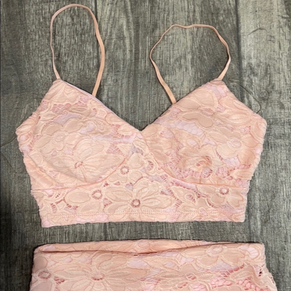 Top and skirt set